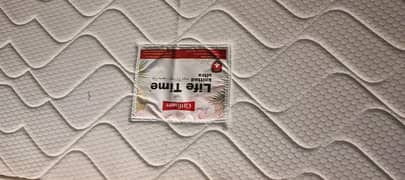 new bed matterss only 3months used with warranty card