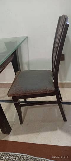 dining table and chairs