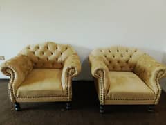 5 seater sofa set    (1 x 3 seater sofa set  2 x 1 seater sofa chairs)