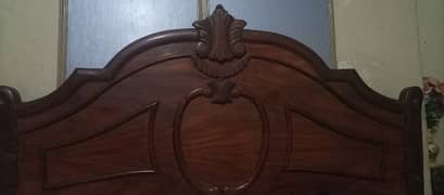 double bed  solid wooden