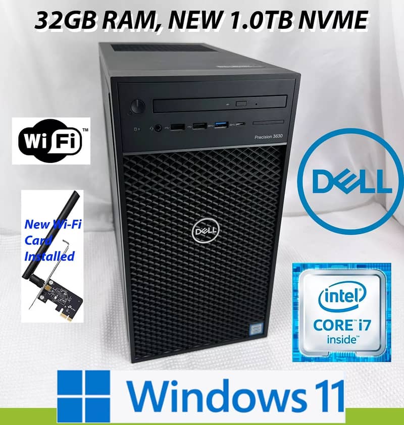 Dell 3630 Workstations (i5/i7/i9)  9th Gen Power Your Creativity! 0