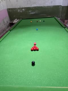 Snooker table 6/12