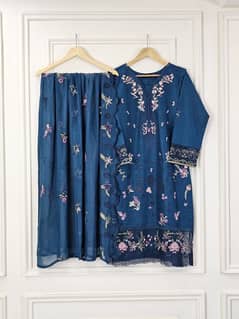 3pcs Suit | Fancy Dress | Party Wear | Women Dresses