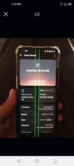 oneplus 10 pro 12ram 512storage non pta