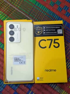 realme c75. open box. 8/128