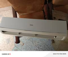 Haier Non inverter, but slightly used, just about 1 month use.