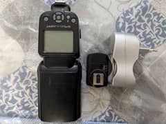 octa box and flash light