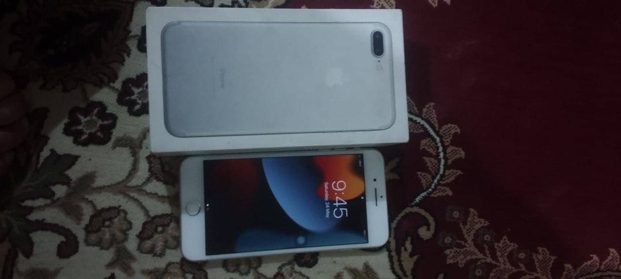 iPhone 7plus pta approved with box 3