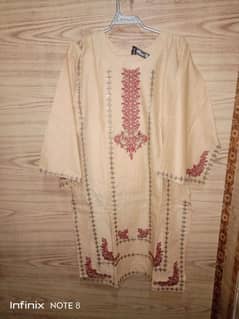 lawn kurta and trauser 2 Pcs