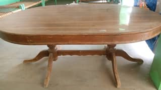 Dininng table with 8 chairs for sale in Mianwli