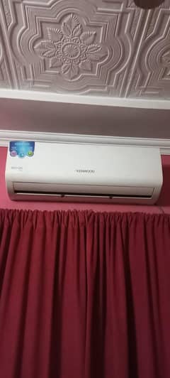 kenwood 1.5 ton ac, 10/10 condition ,none inverter ,dual option .