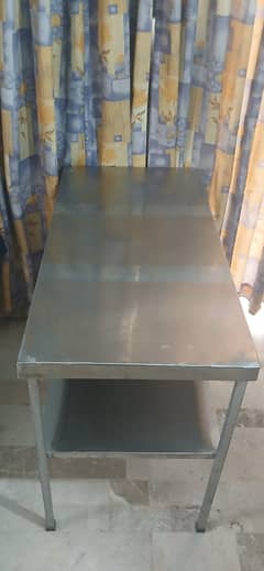 Stainless steel table