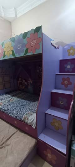 Triple Bunker Bed for Kids