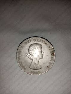 1965 British Crown Coin