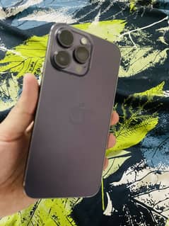 Iphone 14 pro max HK purple complete box
