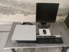 LCD, Pc, keyboard, mouse, wires for sale
