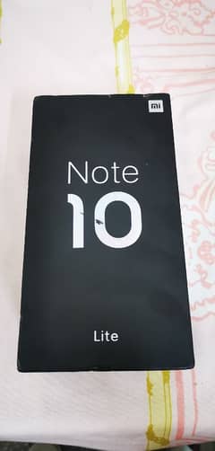 MI Note 10 Light 11/128 4k Edge Screen With Box Good Condition