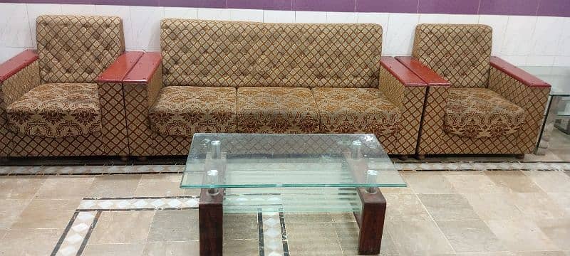 sofa set with table 0