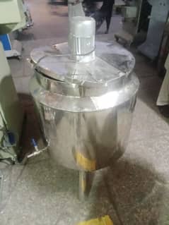 Juice palant 100 Ltr And Filling machine Double jacket