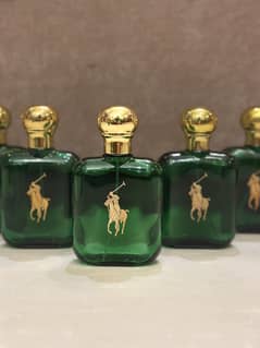 Used Polo Green Original Empty Bottle