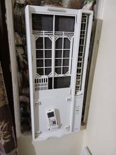 corona 110 w window air condition with converter
