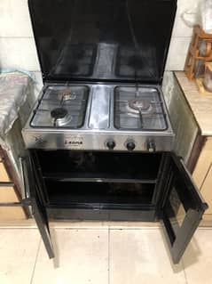 Iznone gas stove with cabinet
