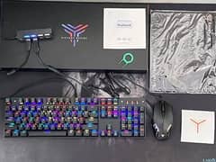 Teamwolf victory Desire 1 x RGB Gaming keyboard +Mouse+mousepad