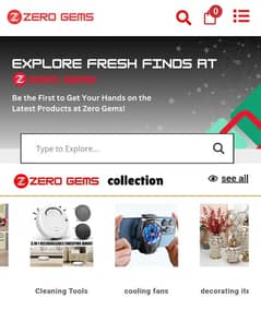 ready to startup e-commerce business for sale zerogems. co