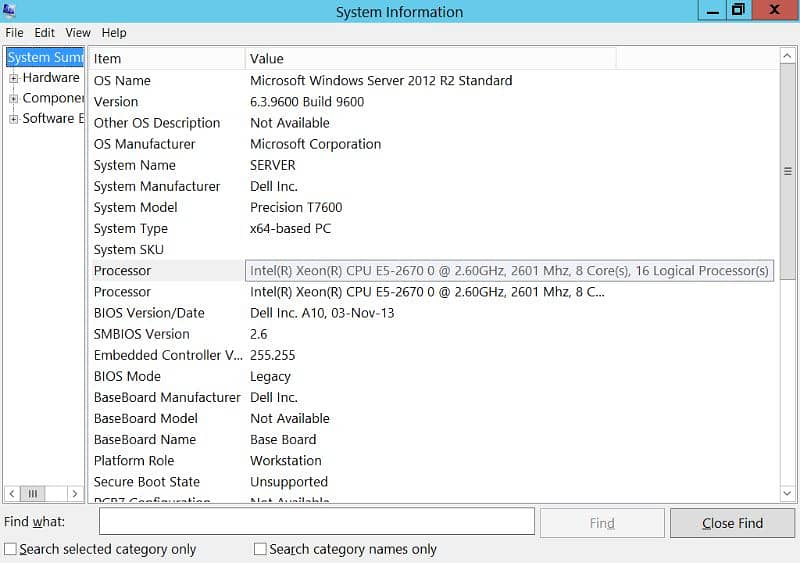 Dell Precision T7600 Xeon 16 Cores, 32 logical processors 2