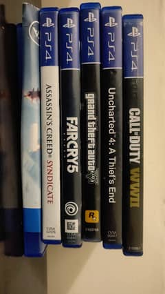 PS4 Games at Low Price(Farcry,COD,Battlefield)