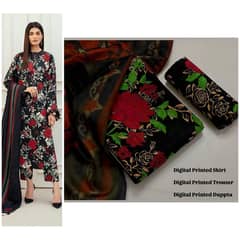 Ladies Lawn Suits