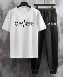 2 PC's men's polyster printed track suit