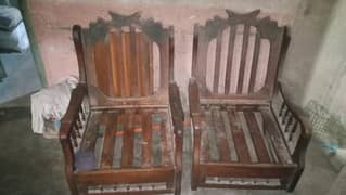 cheer ki lakdi ka paedar sofa set