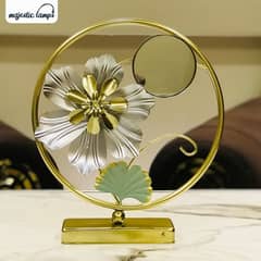 metal flowers showpiece