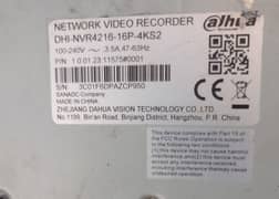 dahua DHI-NVR4216-16P-4KS2