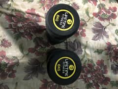 6 kg dumbbells  10 by 10 condition