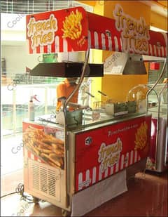 French fries counter for sale.