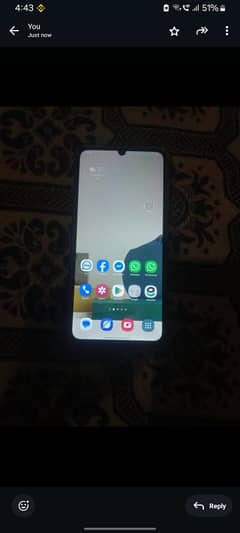 samsung a06 4/64 new mobile and box with cable