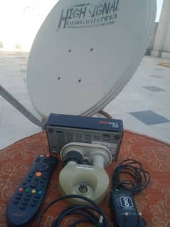 Dish tv hd card And antenna