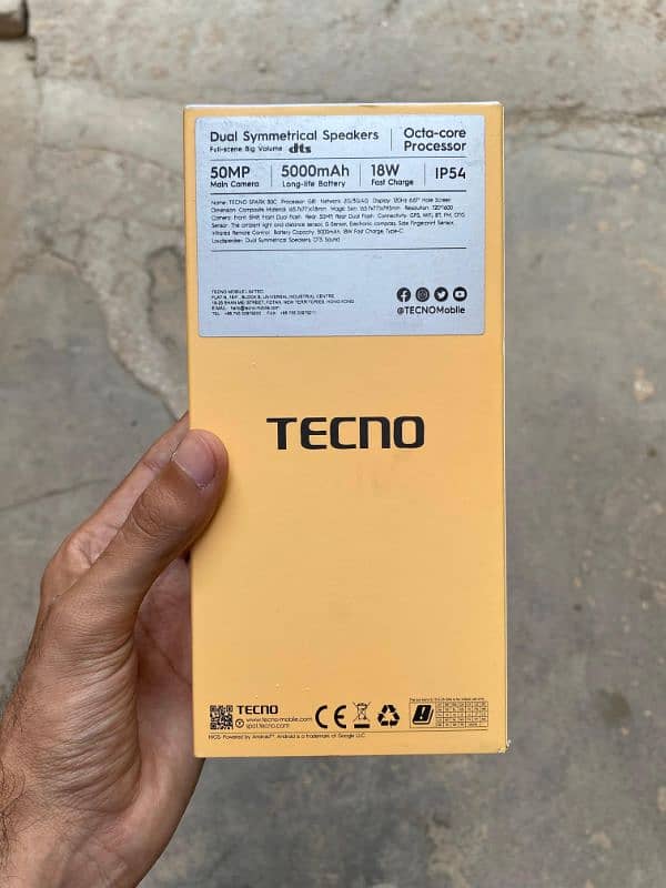 Tecno Spark 30C 6+6 / 128 1 Month Use Box and Charger Available . 4