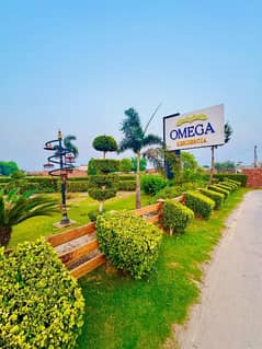 Prime 3 Marla Plot for Sale in Omega Residencia Lahore Ready for Possession & Construction!