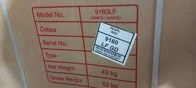 9160 LF Avante peral Red Double door Refrigerator.