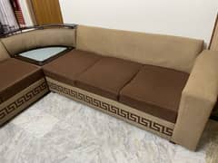 Sofa Set L shape with center Table