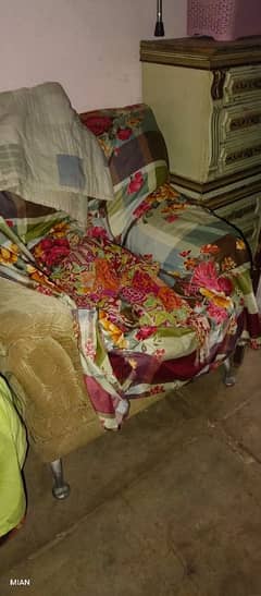 Sofas 3 Long Seat and 2 Single Sofas