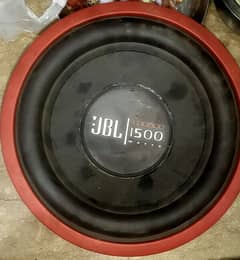 12 inch Powerd SPL subwoofer