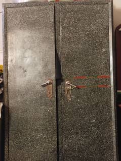 iron wardrobe 2 door