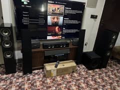7.1 Home Theater System Polk Audio Denon Velodyne Victor JVC