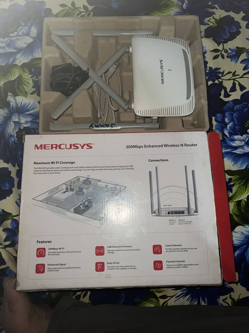Mercusys Wifi Device Model MW325R N tipe 6