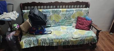 sofa and bed