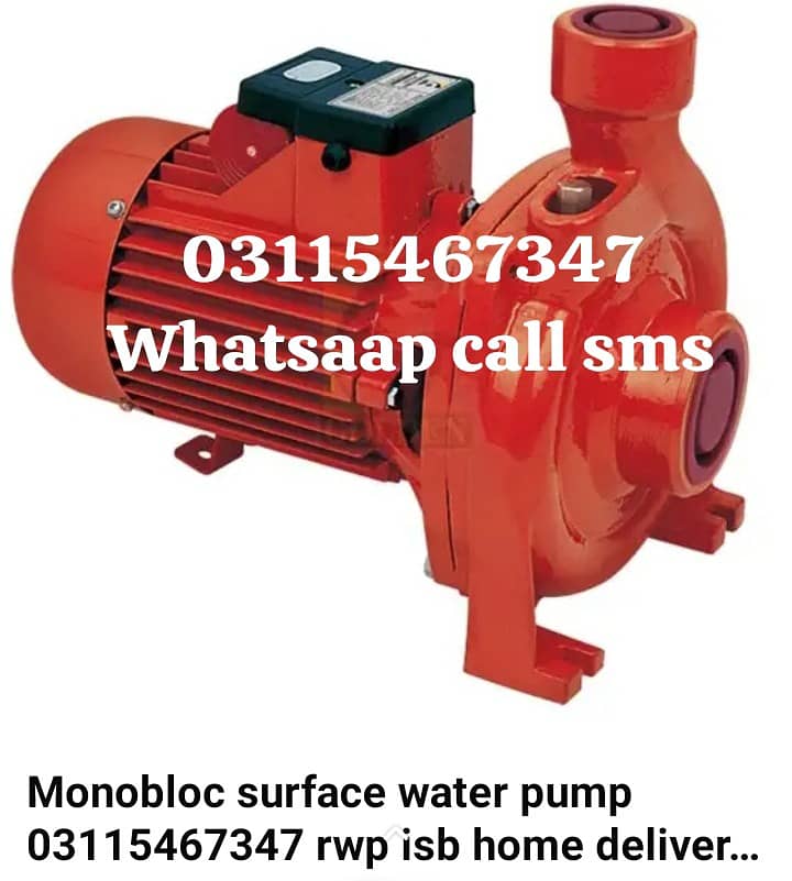 Home Water Pump, We offer Best Monobloc Pump single phas home delivery 0
